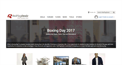 Desktop Screenshot of boxingday.redflagdeals.com